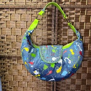 Junior Drake Denim Shoulder Bag EUC